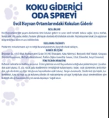 Pet White Evcil Hayvan Koku Giderici Oda Spreyi 500 ml - 2
