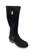 Leona 2705 Deri Trend Fashion Kadın Çizme - 1