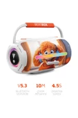 Powerway Beatbox Animals Köpek Led Işıklı Dayanıklı Ses Bombası Usb Sd Aux Bluetooth Hoparlör - 3