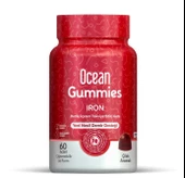 Orzax Ocean Gummies Iron 60 Adet Çilek Aromalı Çiğnenebilir Jelform thumbnail 1