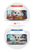 Powerway Beatbox Animals Papağan Led Işıklı Dayanıklı Ses Bombası Usb Sd Aux Bluetooth Hoparlör - 4