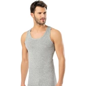 ERDEM 1121 ERKEK LİKRALI SPORCU ATLET  M Gri thumbnail 3