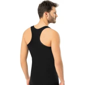 ERDEM 1121 ERKEK LİKRALI SPORCU ATLET  XL Siyah thumbnail 4