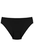 Aydoğan Kadın Pamuklu Likralı Bikini Slip Külot -12 Adet  Siyah 2XL - 2
