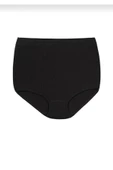 Yıldız Kadın Modal Yüksek Bel Silikonlu Likralı Toparlayıcı Külot 4200 - 6 Adet  Siyah 2XL - 1