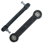 Beşik Sallama Aparatı (İki Delik Arası 15.5 cm) Çocuk Bebek Beşiği Takımı Aparatı Seti Siyah 4 Adet - 7