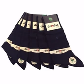 12 Adet Dündar Erkek Plus Yazlık Bambu Çorap  Lacivert 40-45 thumbnail 1