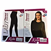 Kota Kadın Termal Alt Üst Takım - 2007-2001  Siyah S - M thumbnail 3