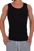 Erdem Erkek Korse Atlet Seamless 650 - 2 Adet  Siyah 2XL - 1