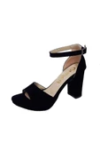 Önder 33011-22 Süet 10mm Platform Fashıon Kadın Sandalet - 1