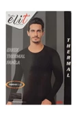 Tutku Elit Erkek Termal Tayt Fanila İçlik Set 1306-1307 - 1 Set  Siyah L - 5