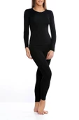 Tutku Elit Kadın Termal Tayt Fanila İçlik Set 2705-2706 - 1 Set  Siyah L thumbnail 1