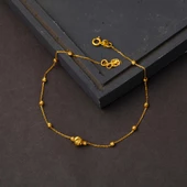 Dorika Toplu 22 Ayar Altın Halhal thumbnail 2