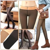 Larosa Kadın Polar Termal Kışlık Külotlu Çorap - 1 Adet  Siyah S - M thumbnail 4