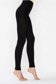 F.K. Leggings Kadın Termal Tayt Kışlık İçi Pelüş İçlik  - 2 Adet  Siyah S - M - 3