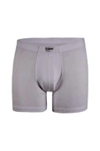 Yıldız Erkek Bambu Likralı Boxer 320 - 6 Adet  M Gri thumbnail 3
