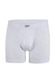 Yıldız Erkek Bambu Likralı Boxer 320 - 6 Adet  Beyaz L thumbnail 1
