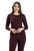 Jiber Kadın Termal Soft Üst Fanila İçlik 597 - 2 Adet  Bordo S - 2