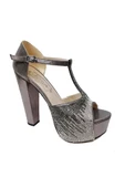 Jena 6321 Platform Trend Fashion Abiye Ayakkabı - 1
