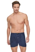 Tutku Elit Erkek Havlu Bel Desenli Boxer 1102 - 3 Adet  XL Karışık Renk - 1