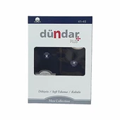 12 Adet Dündar Unisex Patik Dikişsiz Cotton Plus Çorap  Siyah 36-40 - 2