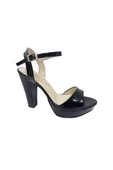Serhat 01030 Rugan 30mm Platform Topuklu Kadın Sandalet - 1