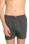Tutku Elit Erkek Havlu Bel Penye Boxer 1101 - 6 Adet  M Füme - 1