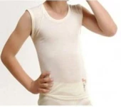 Hasyün Kız Çocuk İnce İçlik Yün Atlet 520 -1 Adet  Ekru 8(8-9 Yaş) thumbnail 2