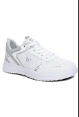 Magg Point 5310 Anorak Trend Sneaker Erkek Ayakkabı Beyaz Gümüş - 1