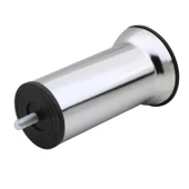 Metal Mobilya 4'lü Set Ayakları M8 Civata Krom 12 Cm Kanepe Koltuk Baza Yatak Çekyat Yükseltme Ayak - 7