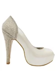 Smilee 4283 Platform Trend Fashion Abiye Ayakkabı - 4