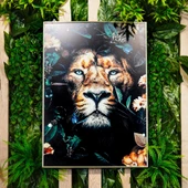 Magic Home Flaming Aslan 50 X 70 Tablo 027 - 1