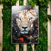 Magic Home Flaming Dişi Aslan 50 X 70 Tablo 025 - 1