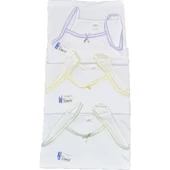 SEHER YILDIZI KIZ İP ASKILI OYALI 6 Adet  Beyaz 6 (11-12YAŞ) thumbnail 2