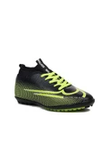 Walked 437-24 Çoraplı Futbol Halı Saha Kramponu Siyah Sarı 36-39 - 1