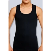 12 Adet Seher Yıldızı Ribana Sporcu Rambo Erkek Atlet Renkli  XL Siyah thumbnail 3