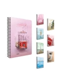 Megapol Spiralli Sert Kapak Defter 17x24 100 Yaprak Çizgili (3698) Gıpta - 1