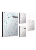 Gıpta 55640 Polka Notes İp Dikişli Sert Kapaklı Defter 13*21 120 Yaprak (1 Adet) - 1