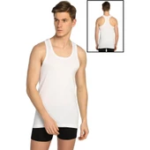 3'Lü Seher Yıldızı Ribana Sporcu Rambo Erkek Atlet  Beyaz XL thumbnail 1