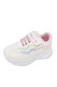 Pro Kids 2202-P Simli Deri Kız Çocuk Sneakers Ayakkabı - 10