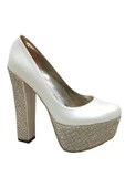 Smilee 5227 Platform Topuklu Kadın Ayakkabı - 1