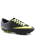 Walked 435-23 Tx Futbol Erkek  Çocuk Çim Kramponu 31-35 Siyah Sarı - 1