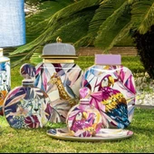 Baci Milano Savana Kavanoz Porselen 27x15x38 cm thumbnail 2