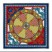 Baci Milano Sole Mio Midi Tepsi Porselen 21,5x21,5 cm - 1