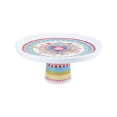Baci Milano Mamma Mia Kalp Desenli Sunum Tabağı 21 cm x 7 cm - 1