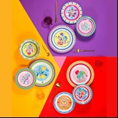 Baci Milano Mamma Mia Ağaç Desenli Yemek Tabağı 28 cm - 2