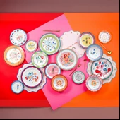 Baci Milano Mamma Mia Kuş Desenli Tabak 22 cm - 3