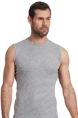 Namaldı Erkek Ribana Body Bisiklet Yaka Fanila 6'Lı Paket - 119  XL Gri - 1