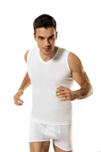 Namaldı Erkek Ribana V Yaka Spor Fanila 3'Lü Paket - 118  Beyaz XL - 1