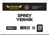 20 Adet (1 Koli) Profesyonel Parlak Sprey Vernik 400 ml - 4